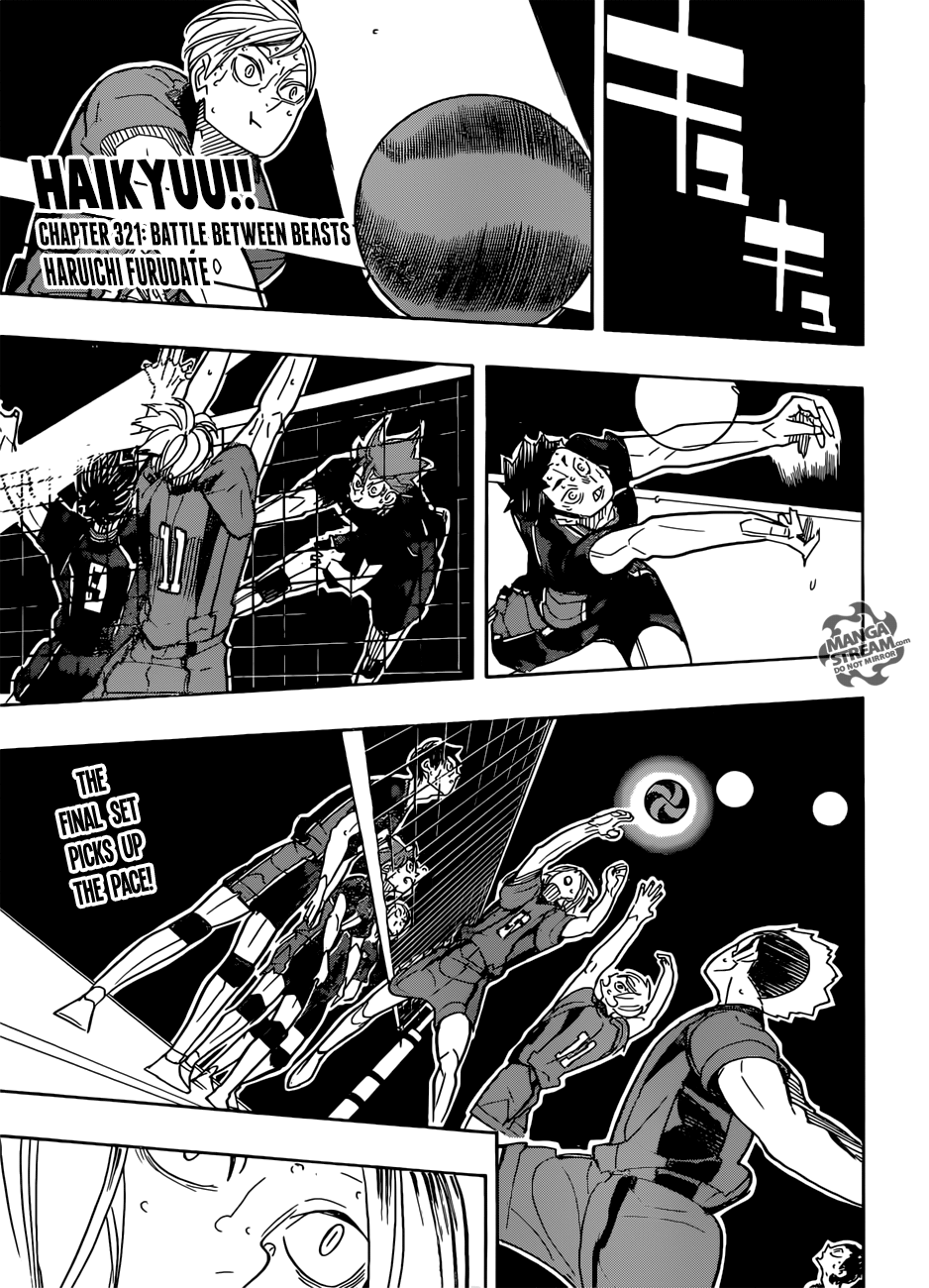 Haikyuu!!, Chapter 321 image 01
